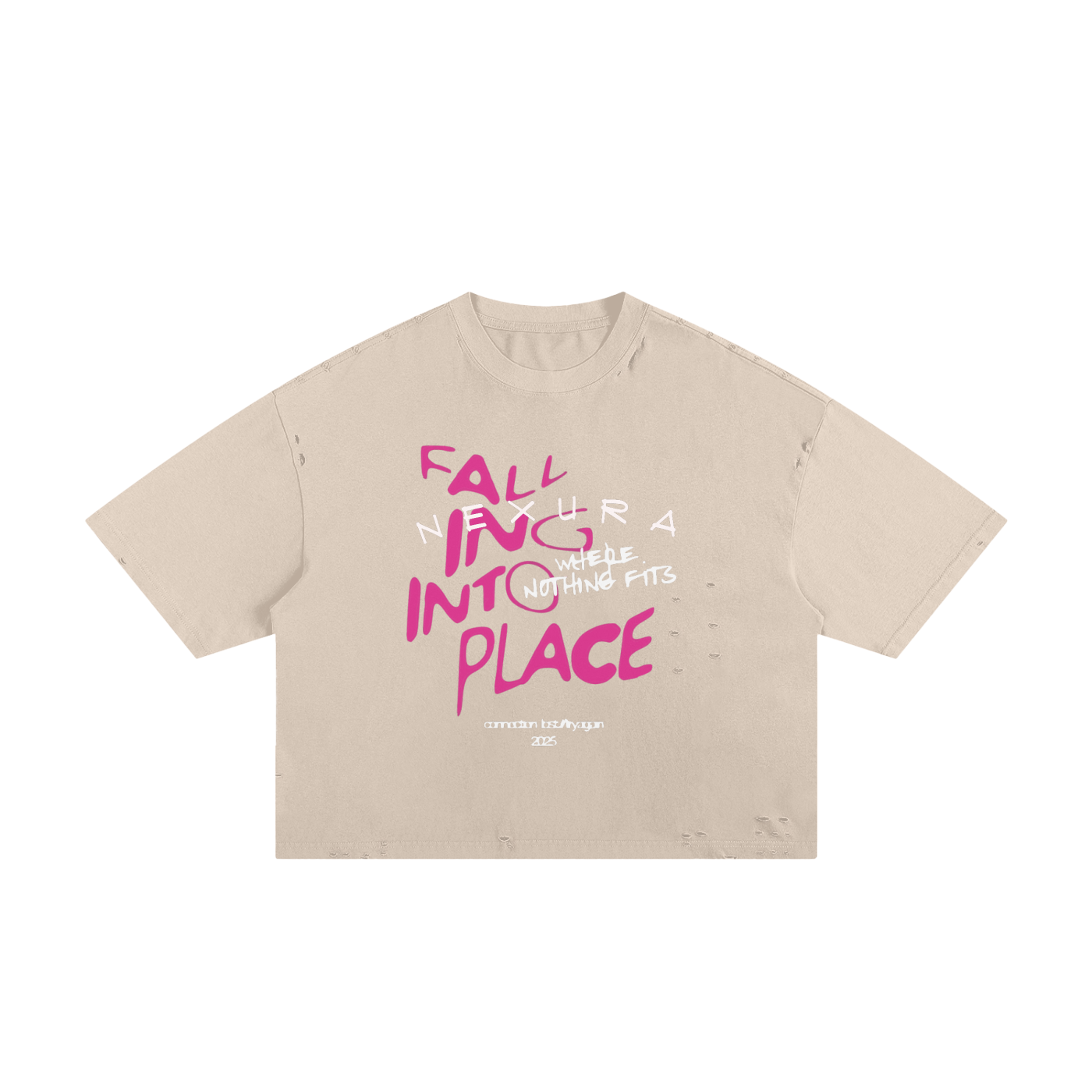 Classic Frayed Boxy Tee