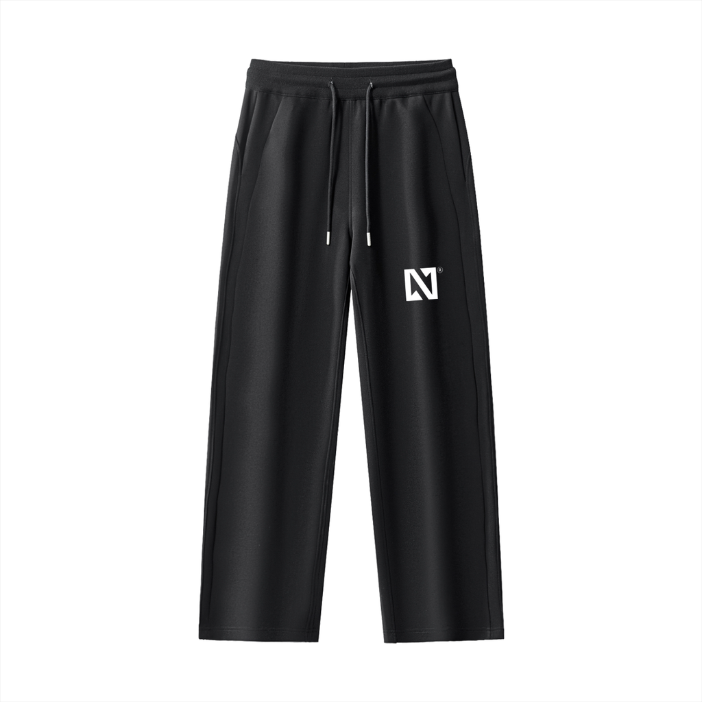 Essential Drawstring Straight-Leg Sweatpants