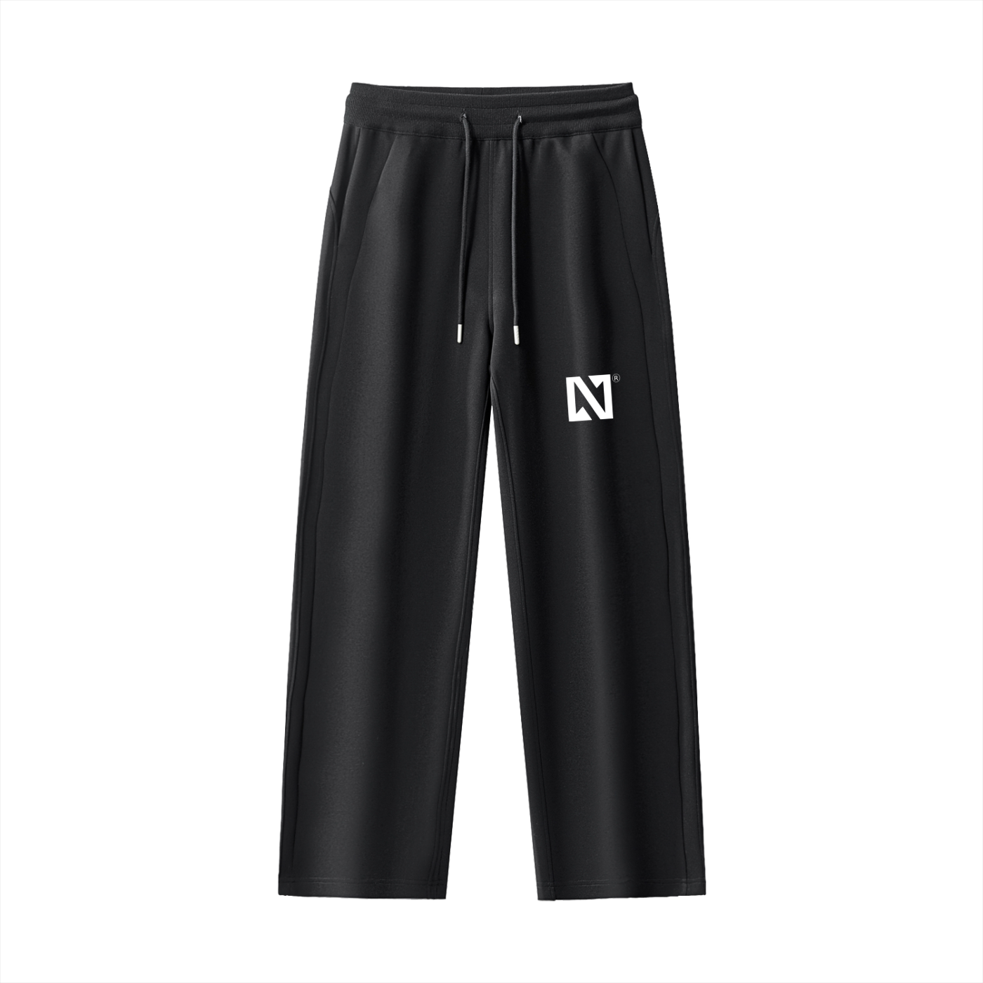 Essential Drawstring Straight-Leg Sweatpants