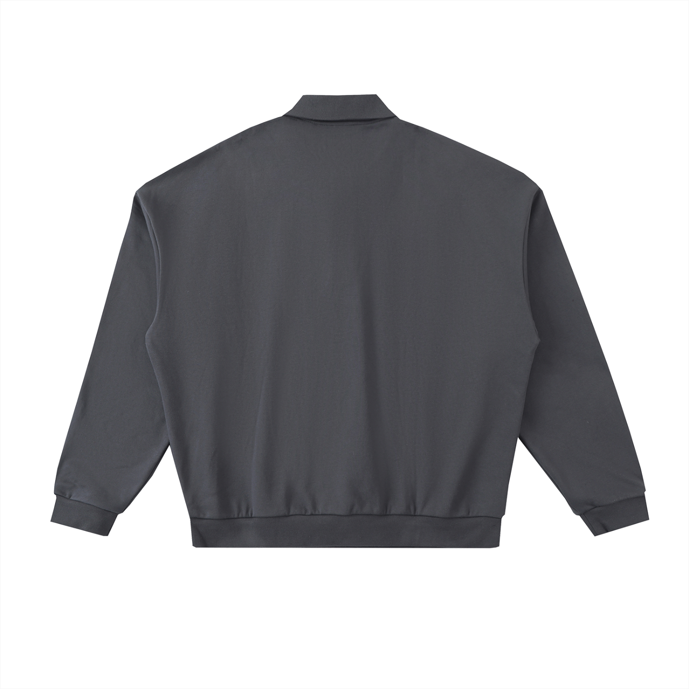 Heavyweight Fleece Polo Sweatshirt